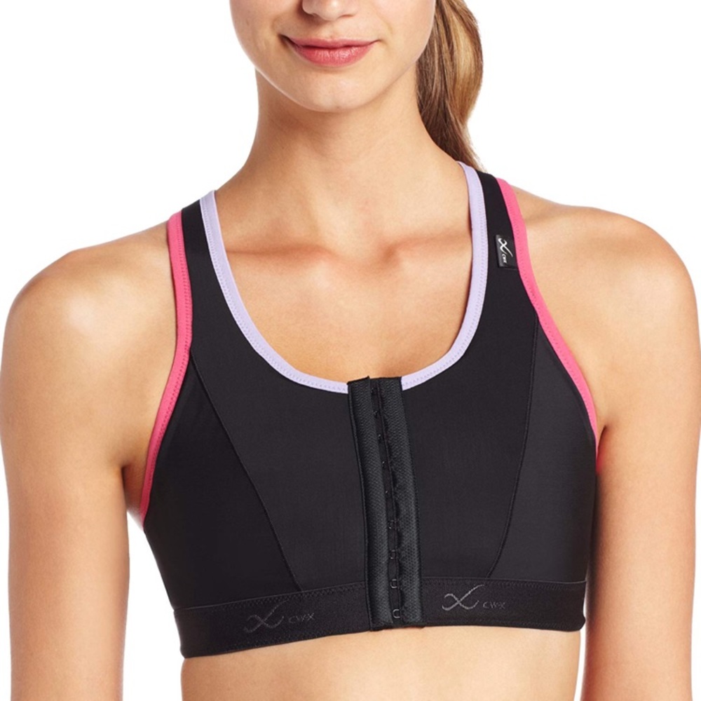 NWT CW-X Extempo Front Closure Sports Bra